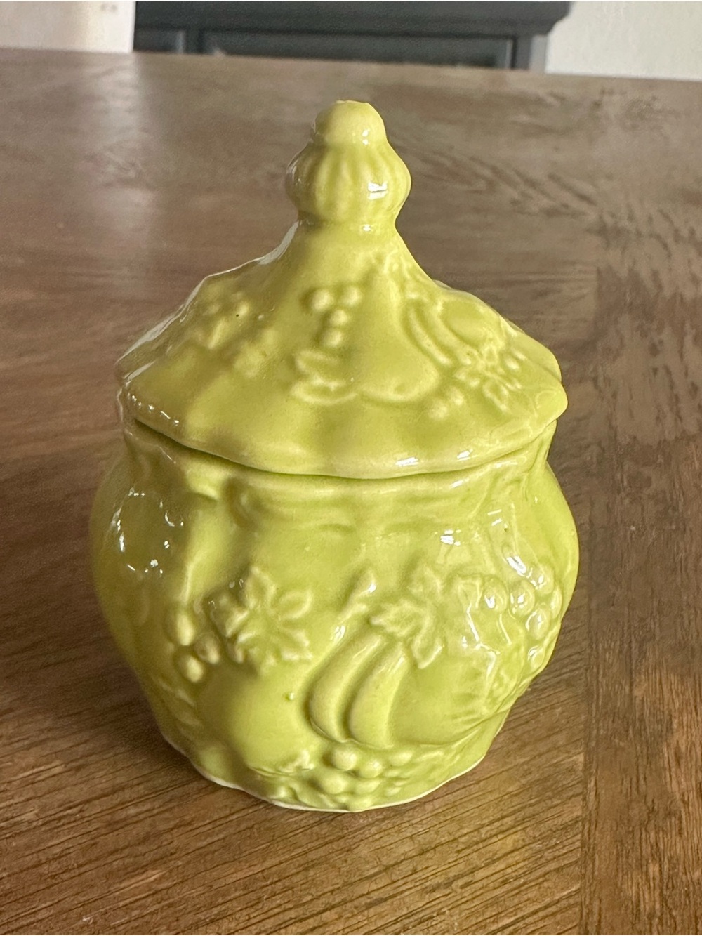 VTG LENOX Ceramic Trinket Lidded Jar